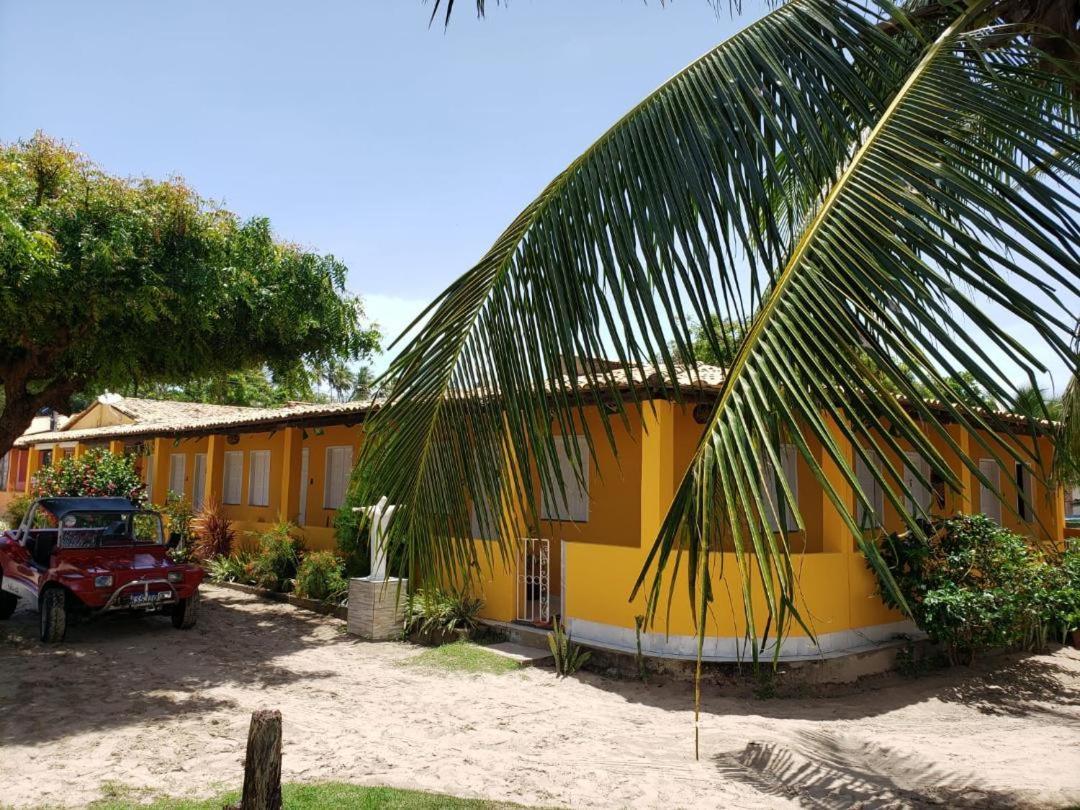 Pousada Grao De Areia Beira Mar Mangue Sêco Buitenkant foto