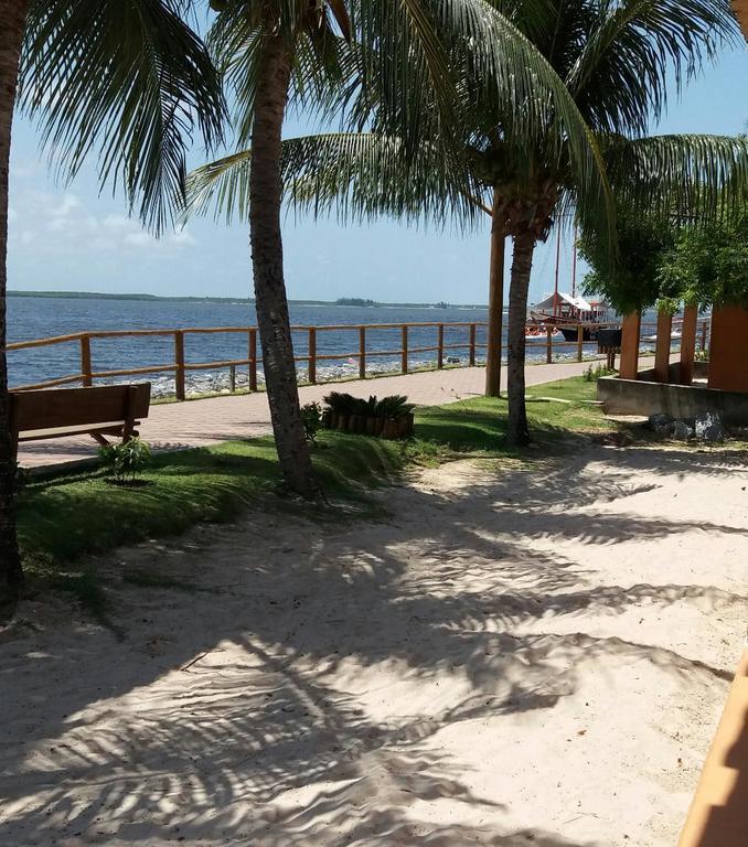 Pousada Grao De Areia Beira Mar Mangue Sêco Buitenkant foto