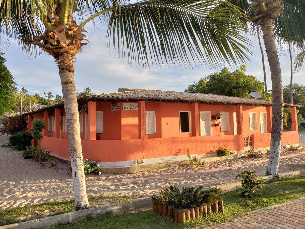 Pousada Grao De Areia Beira Mar Mangue Sêco Buitenkant foto