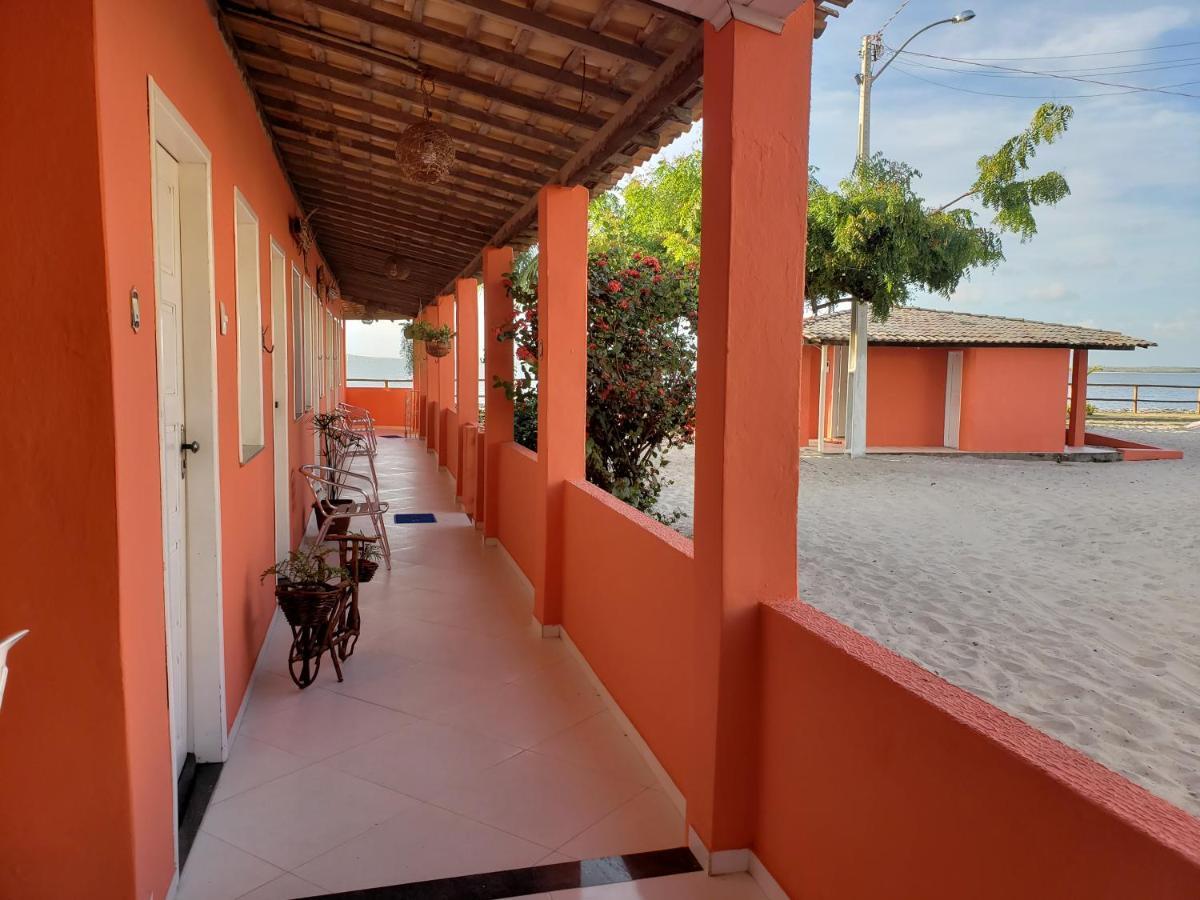 Pousada Grao De Areia Beira Mar Mangue Sêco Buitenkant foto