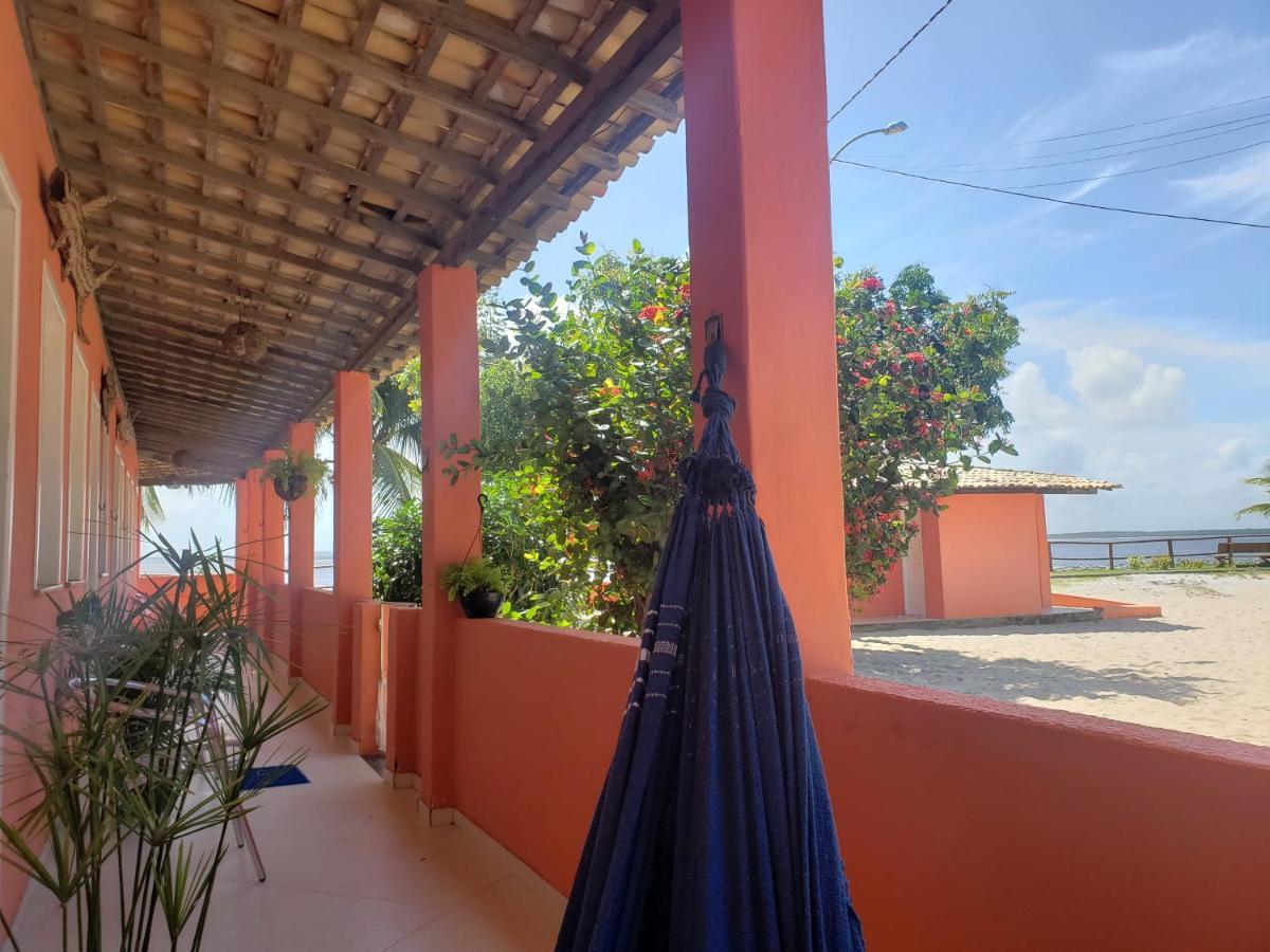 Pousada Grao De Areia Beira Mar Mangue Sêco Buitenkant foto