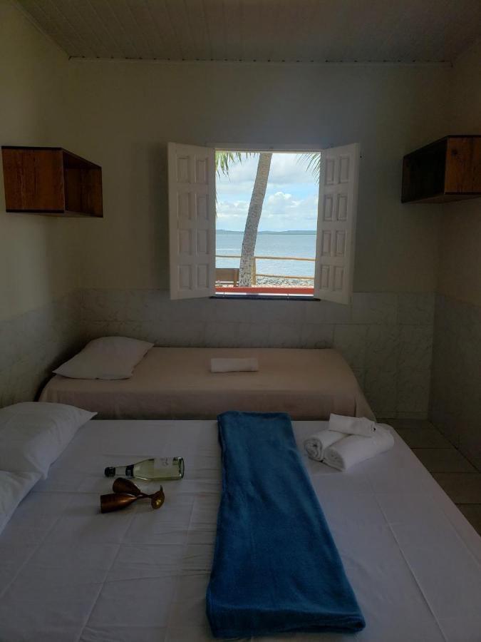 Pousada Grao De Areia Beira Mar Mangue Sêco Buitenkant foto