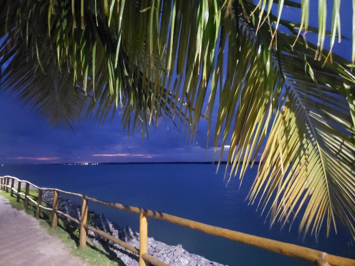 Pousada Grao De Areia Beira Mar Mangue Sêco Buitenkant foto