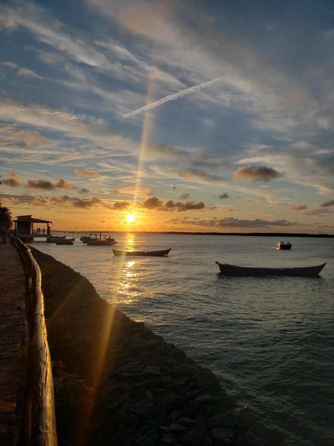 Pousada Grao De Areia Beira Mar Mangue Sêco Buitenkant foto